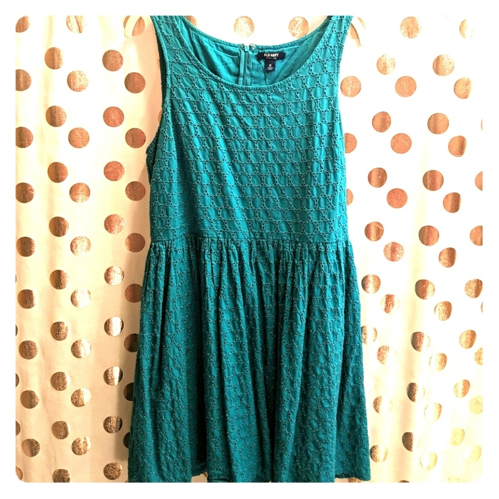 Teal Old Navy Dress